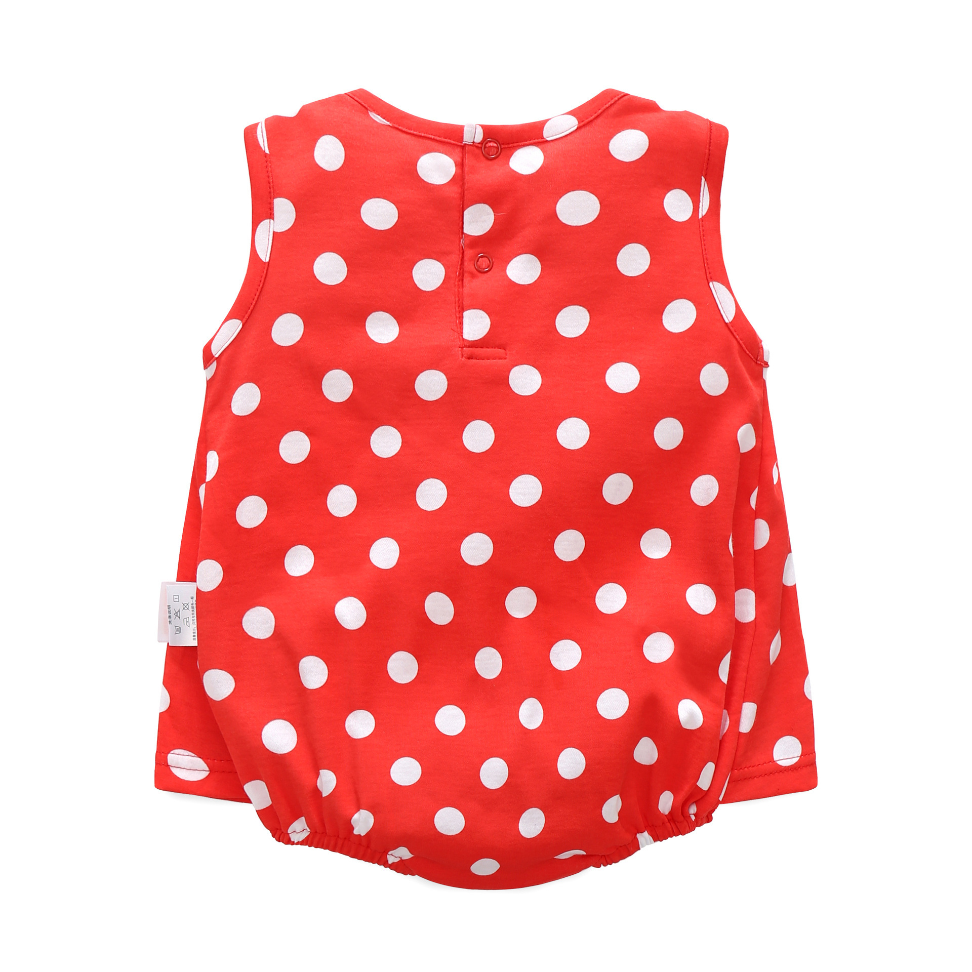 Sleeveless Dress Romper For Baby Girl