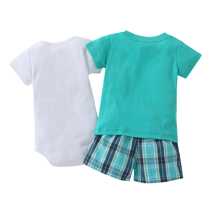 Baby Boy Romper 3Pcs Sets