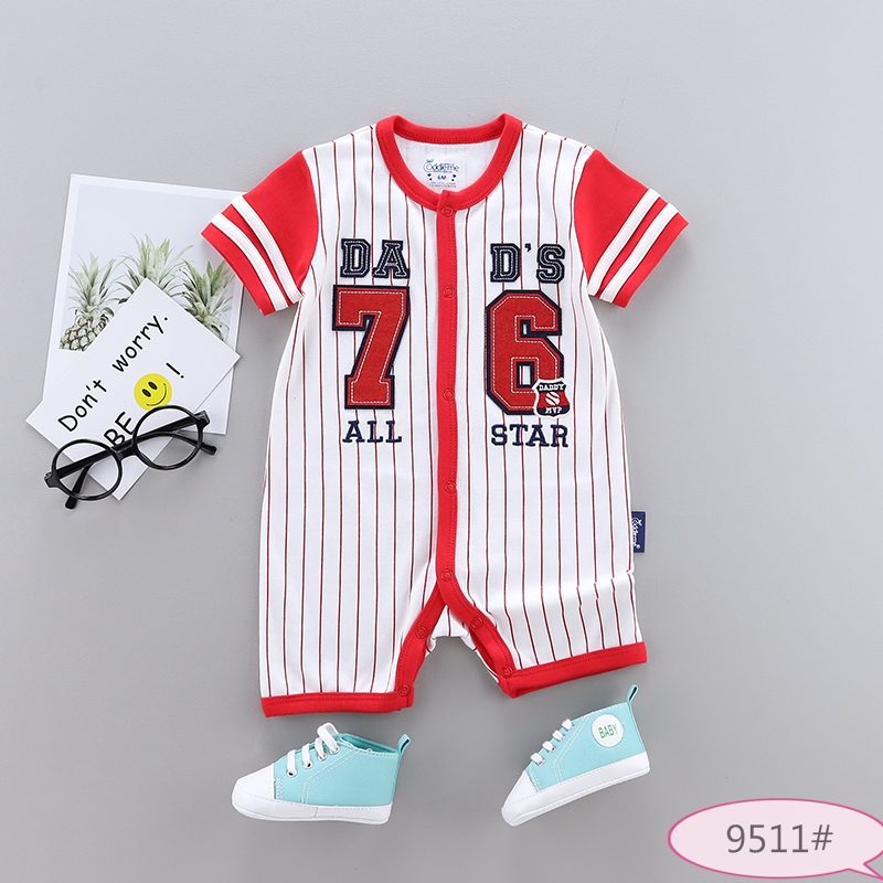 Baby Boy Summer Rompers