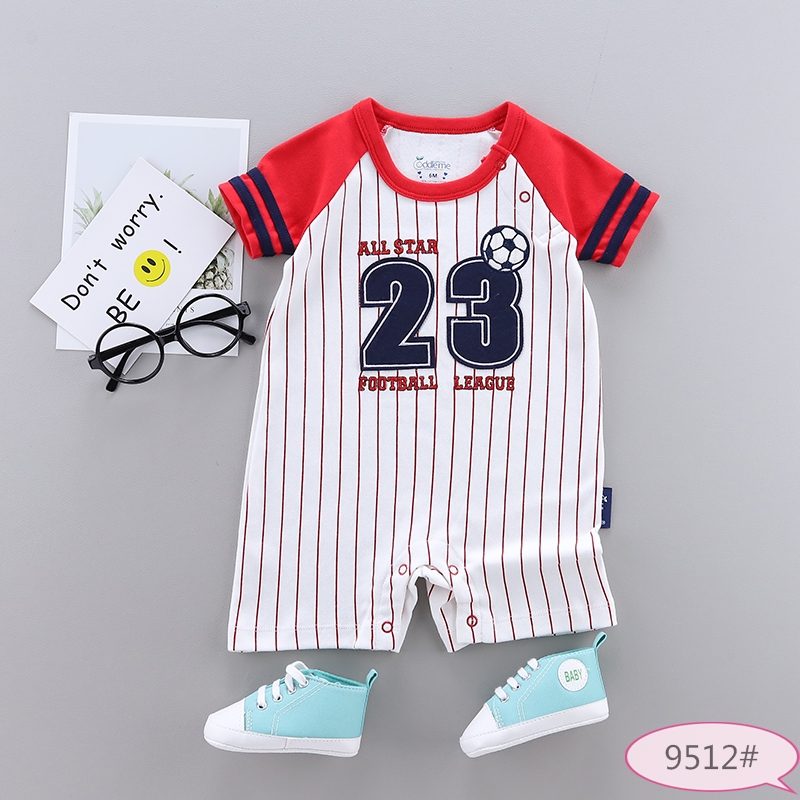 Baby Boy Summer Rompers