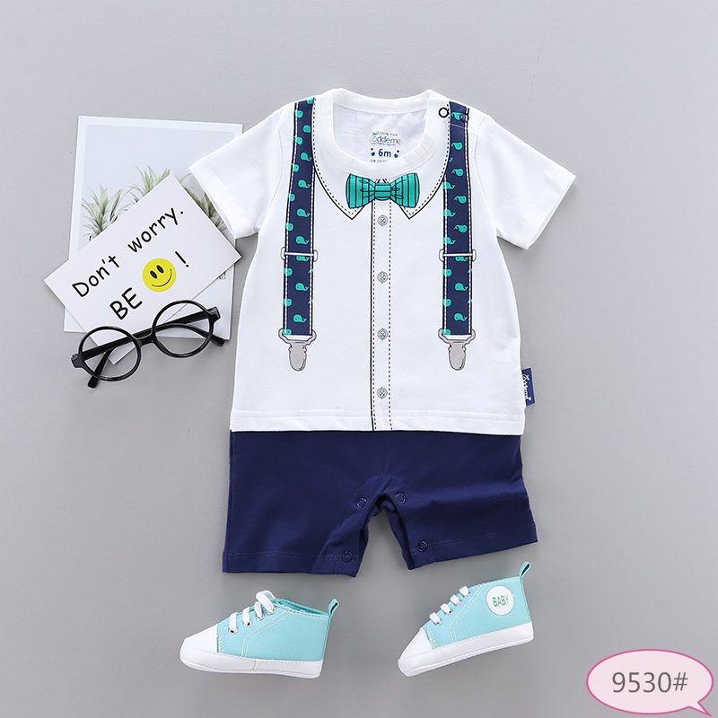 Baby Boy Summer Rompers