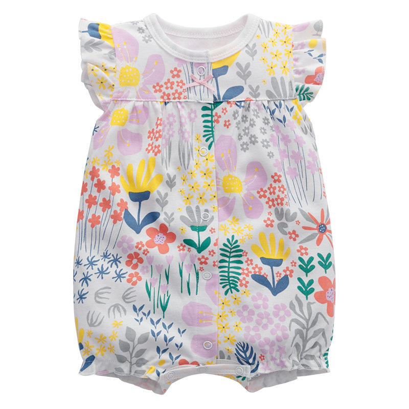 Newborn Baby Rompers Summer