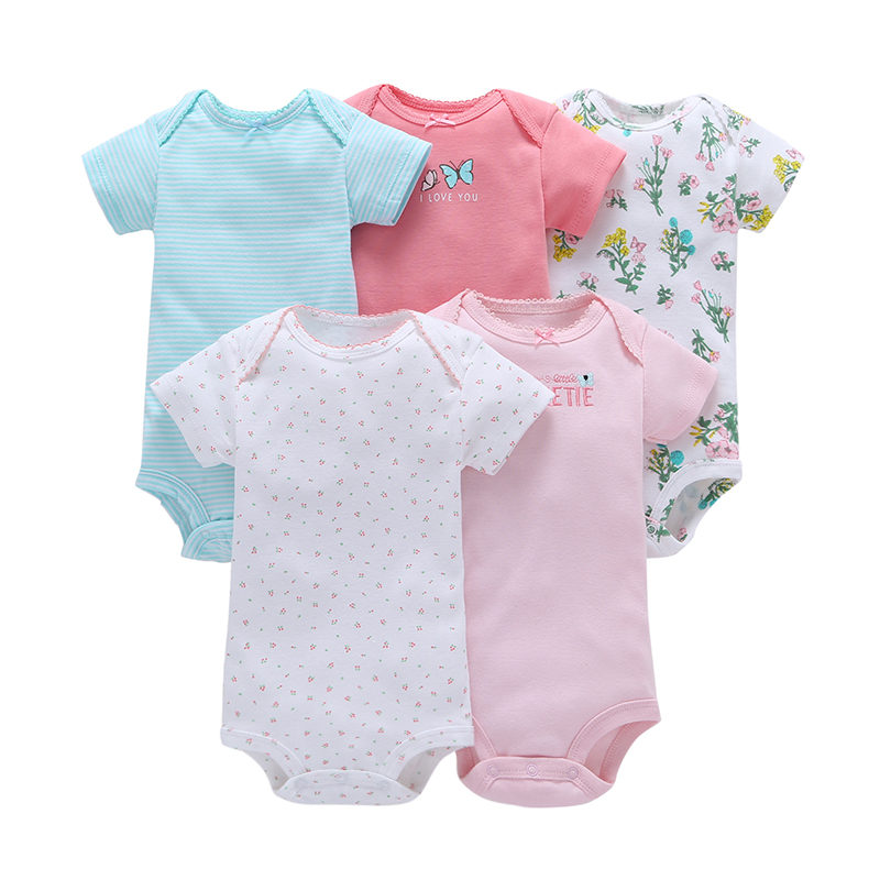 Sleeveless Romper Baby 5Pcs Set