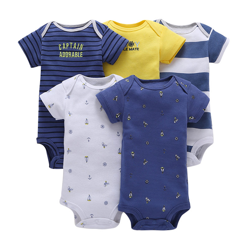 Sleeveless Romper Baby 5Pcs Set