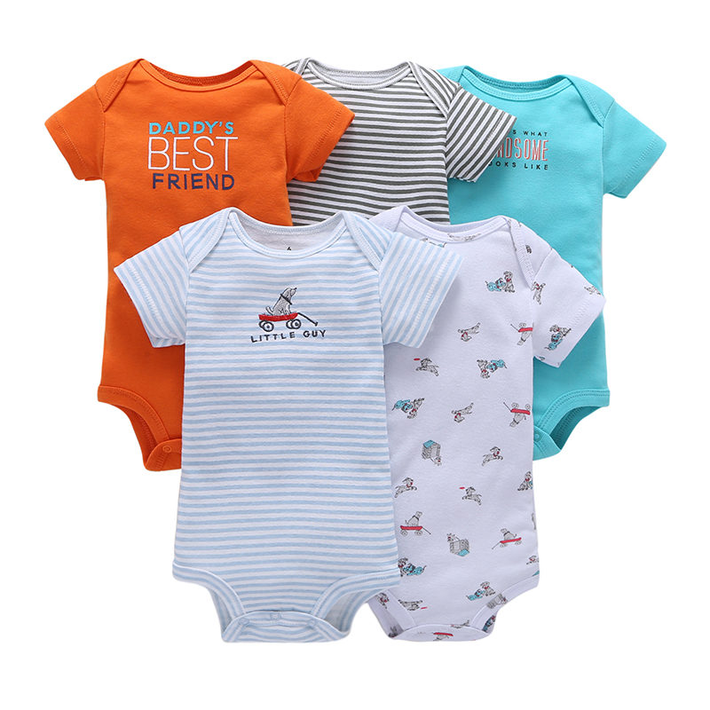 Sleeveless Romper Baby 5Pcs Set