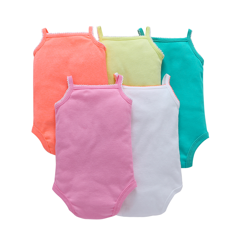 Sleeveless Romper Baby 5Pcs Set