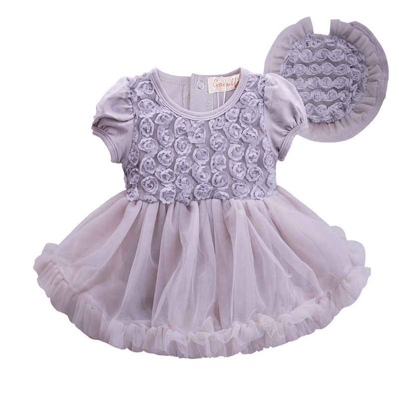 Baby Girl Dress With Hat