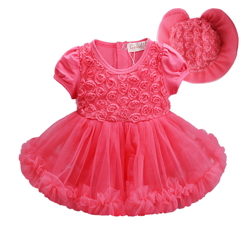 Baby Girl Dress With Hat