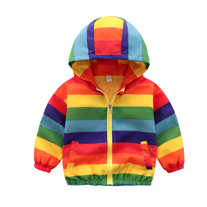 Baby Clothes Casual Jacket With Zipper Hood