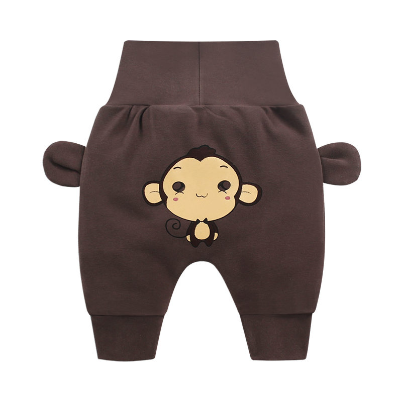 Baby Pp Pants For Unisex Cartoon Pattern