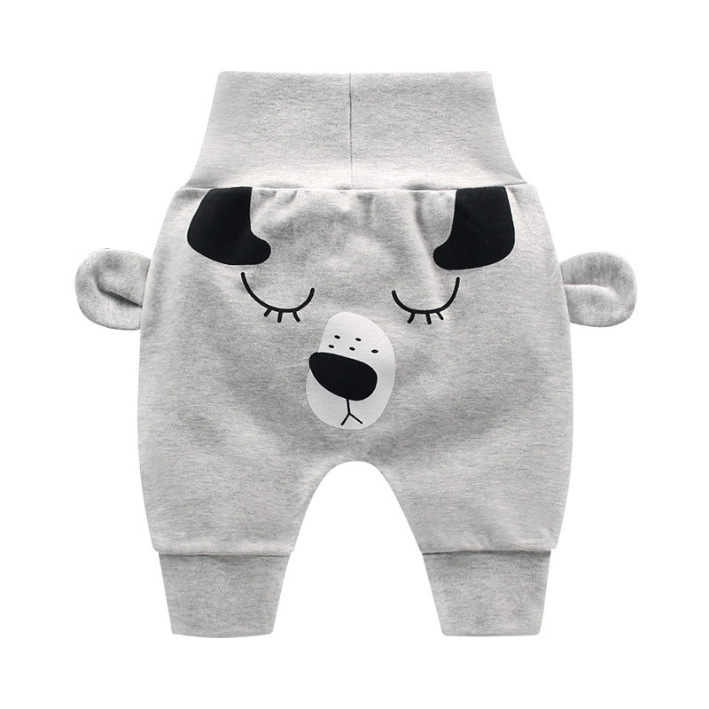 Baby Pp Pants For Unisex Cartoon Pattern