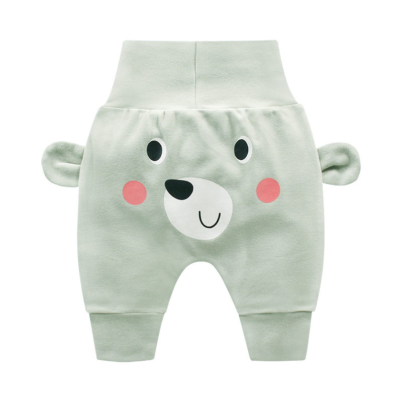 Baby Pp Pants For Unisex Cartoon Pattern