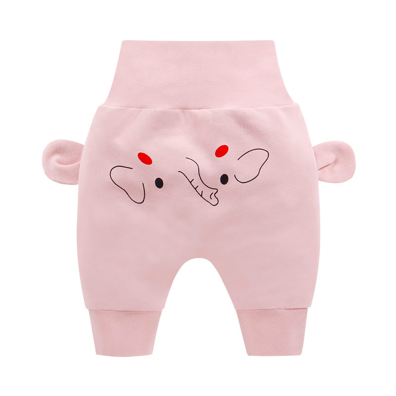 Baby Pp Pants For Unisex Cartoon Pattern