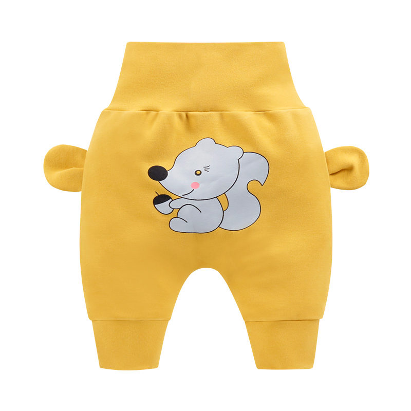 Baby Pp Pants For Unisex Cartoon Pattern