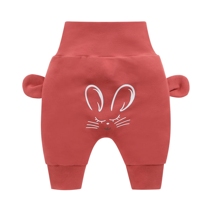 Baby Pp Pants For Unisex Cartoon Pattern