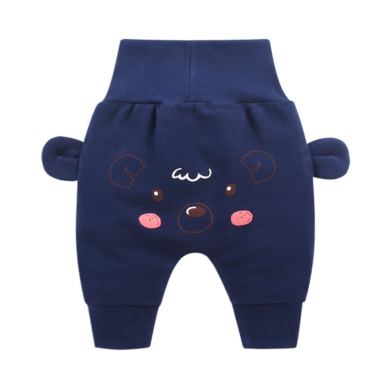 Baby Pp Pants For Unisex Cartoon Pattern