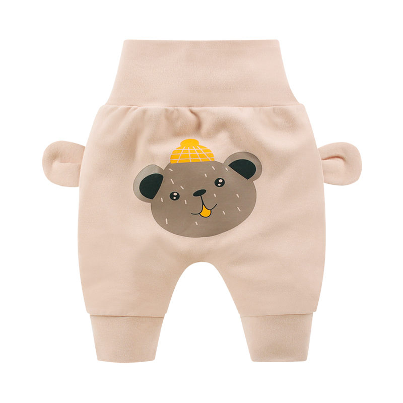 Baby Pp Pants For Unisex Cartoon Pattern