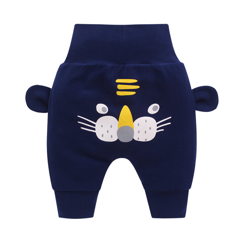 Baby Pp Pants For Unisex Cartoon Pattern