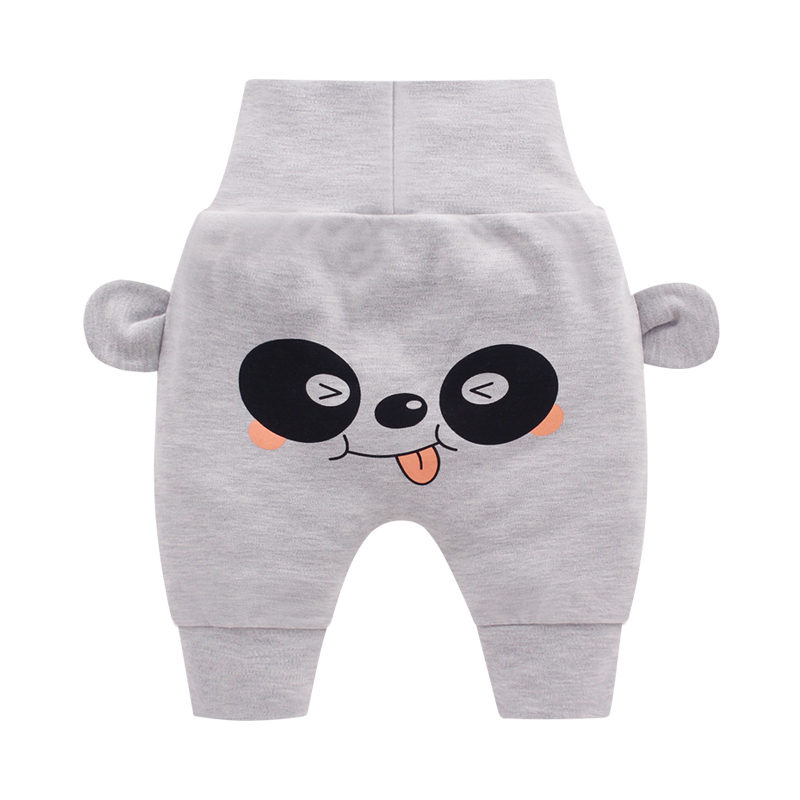 Baby Pp Pants For Unisex Cartoon Pattern