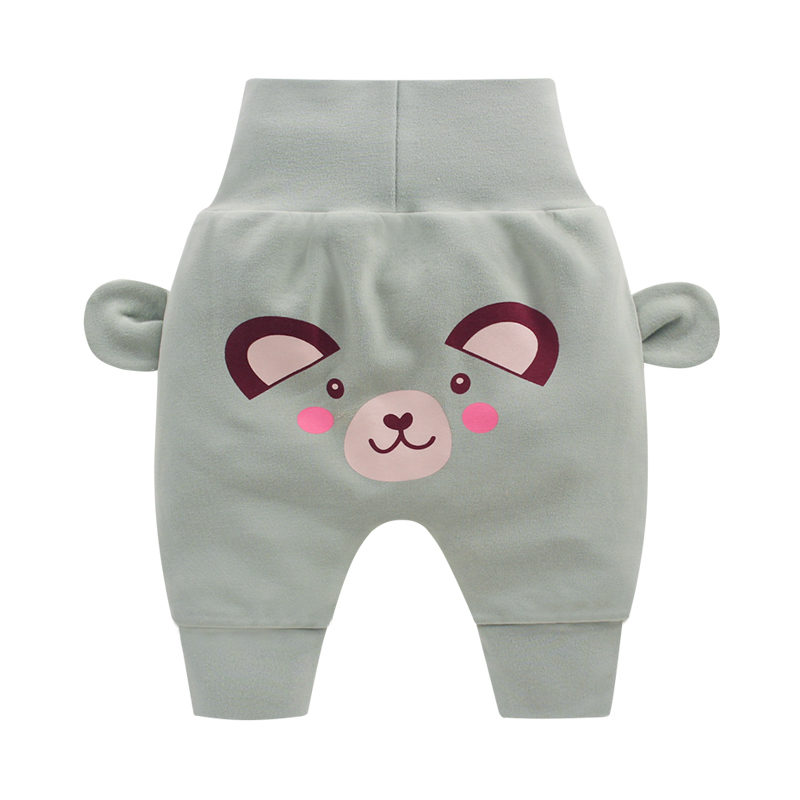 Baby Pp Pants For Unisex Cartoon Pattern