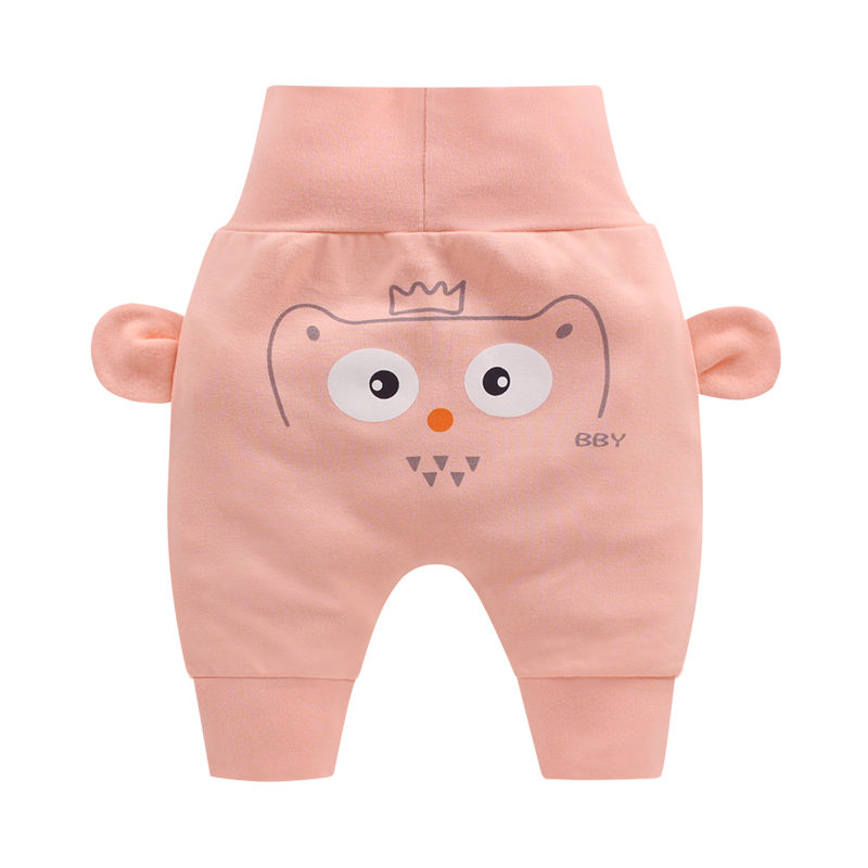 Baby Pp Pants For Unisex Cartoon Pattern