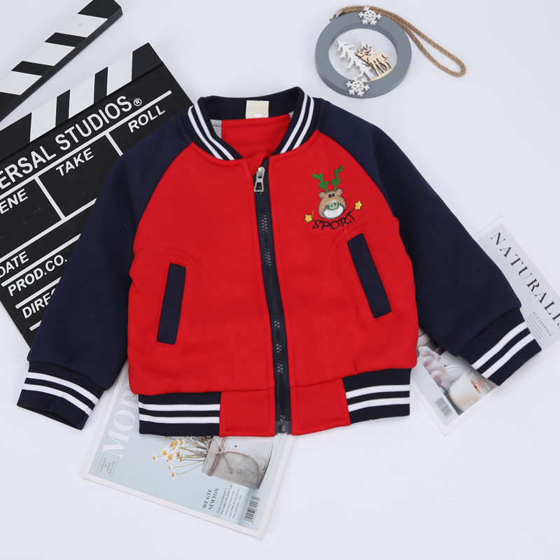 Casual Baby Jacket Wholesaler Windproof Zipper Design