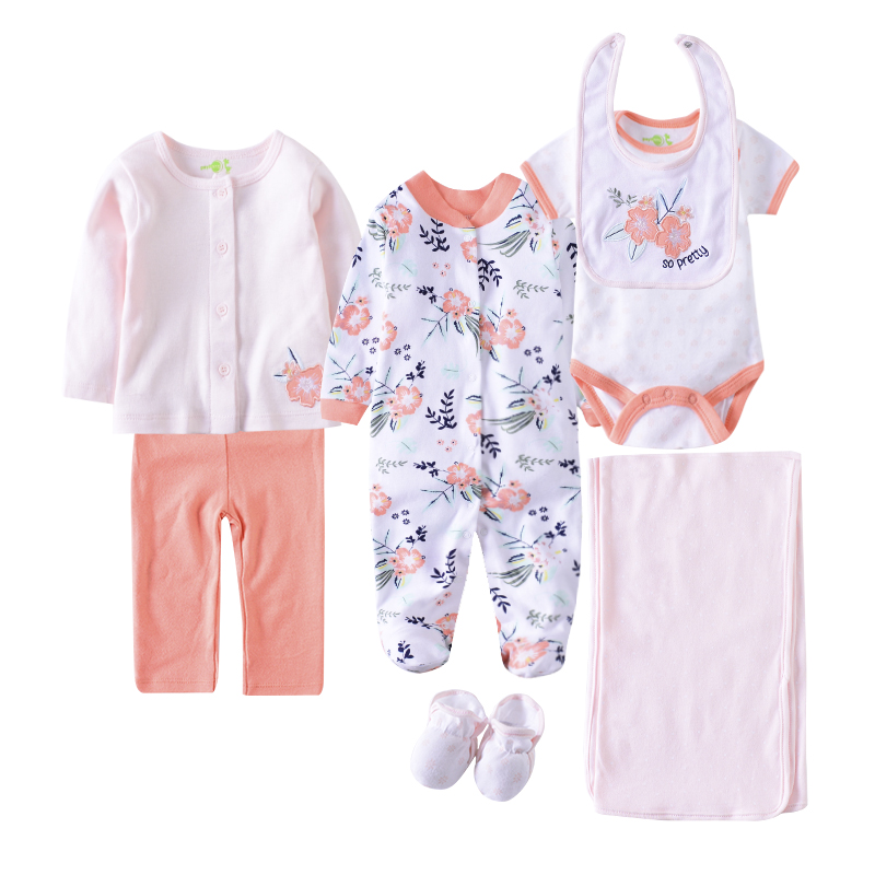 Baby Romper Sets Newborn 8 Pcs Suit