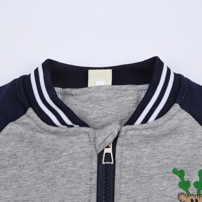 Casual Baby Jacket Wholesaler Windproof Zipper Design