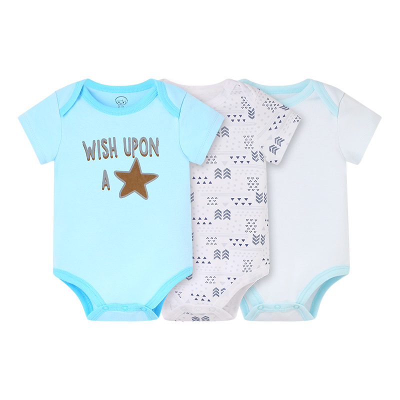 Carterbell Baby Summer Romper 3Pcs Suit