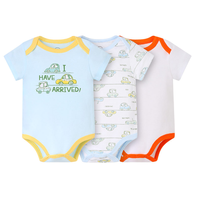 Carterbell Baby Summer Romper 3Pcs Suit