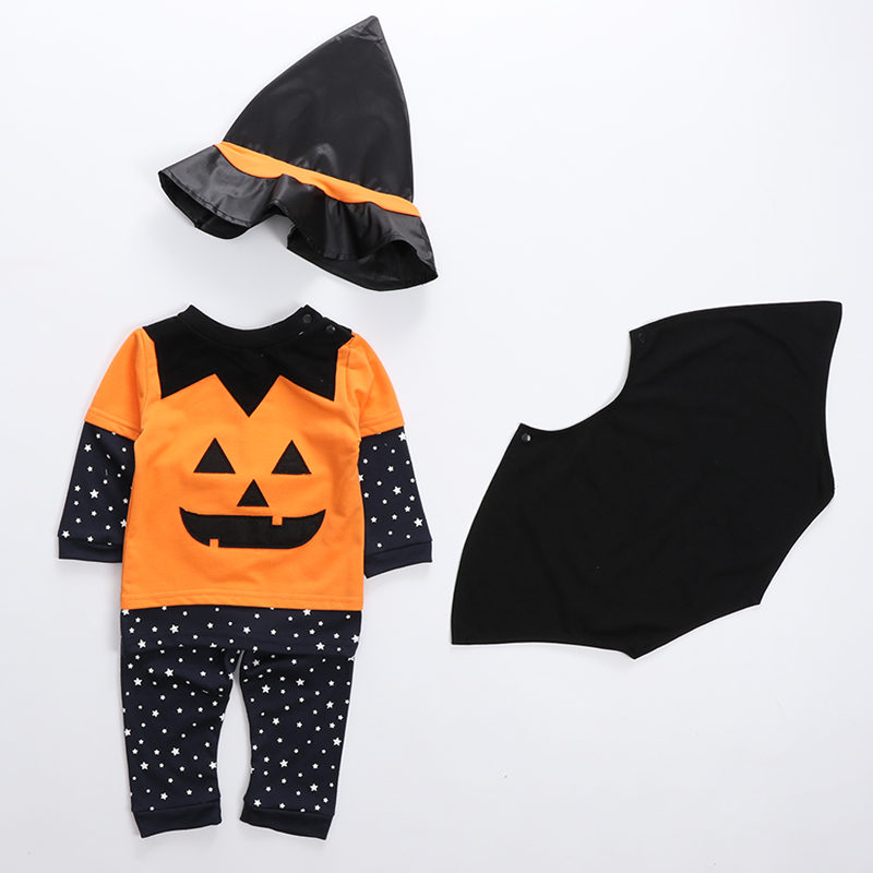 Baby Romper Sets 4 Pcs Halloween Costume