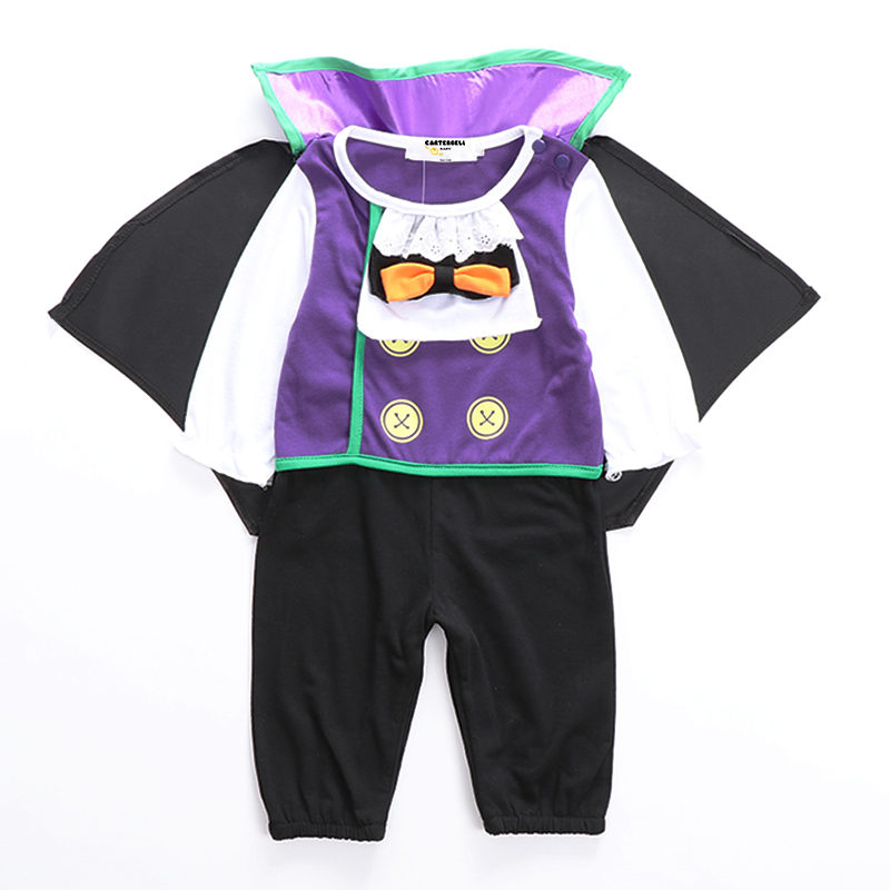 Newborn Baby Rompers Bat Costume With Cloak