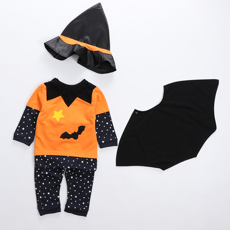 Baby Romper Sets 4 Pcs Halloween Costume