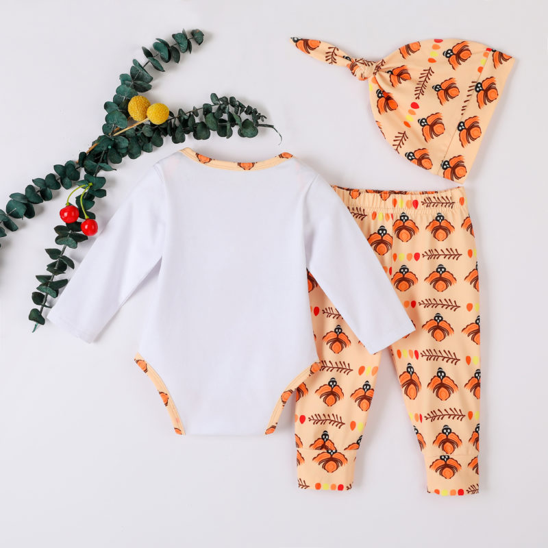 Baby Clothes 3Pcs Set Thanksgiving