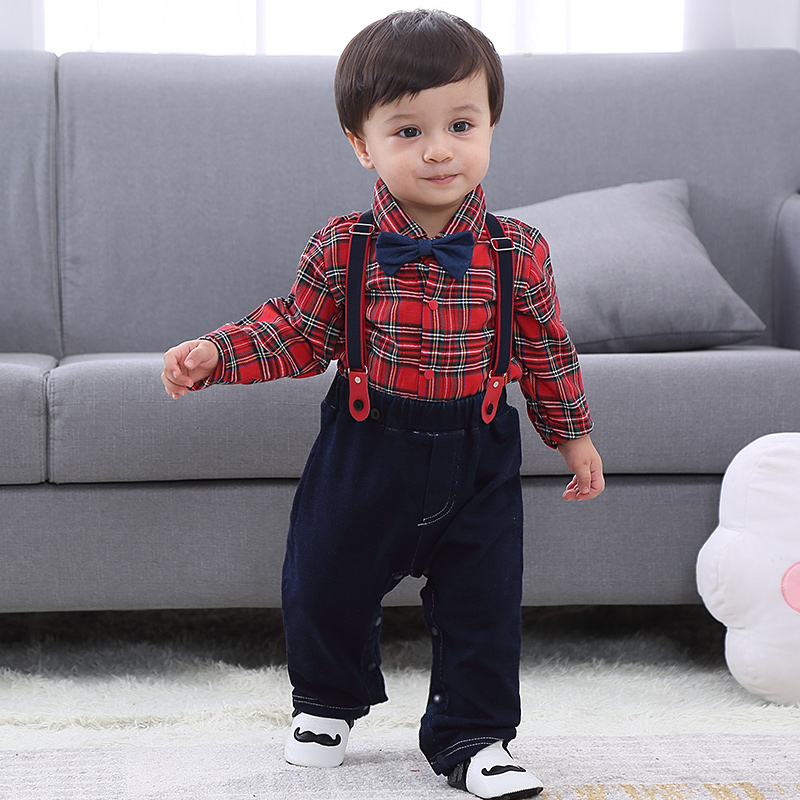 Casual Style Baby Clothes Set Long Overalls