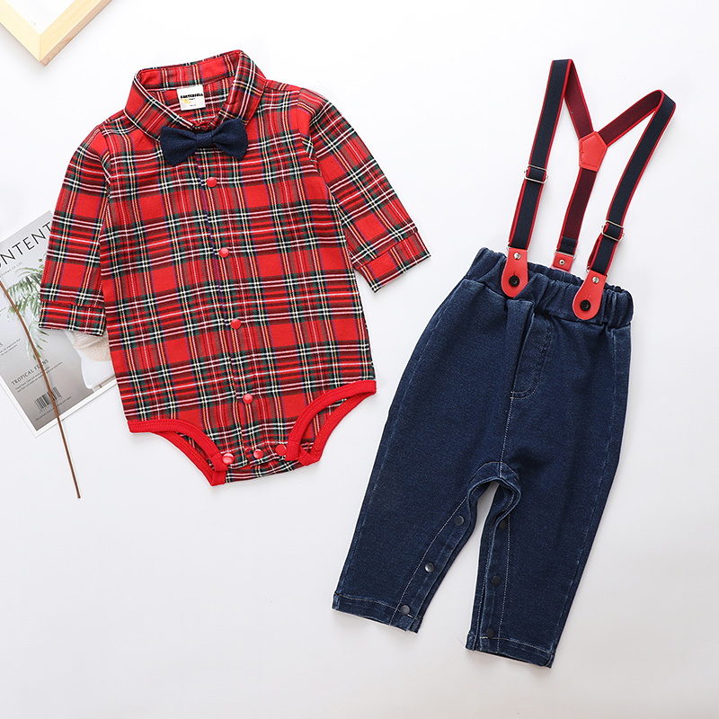 Casual Style Baby Clothes Set Long Overalls