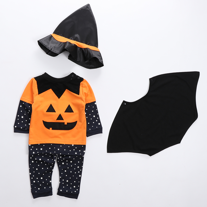 Baby Clothes Set Halloween Costume With Cloak