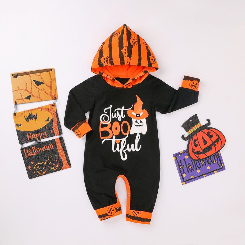 Newborn Baby Rompers Halloween Style