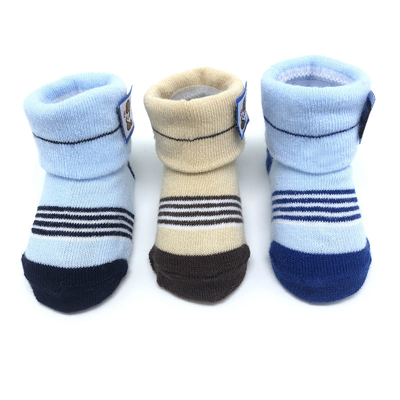 Newborn Baby Socks With Cute Pattern