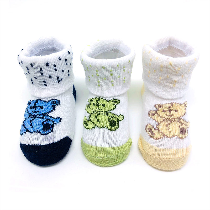 Newborn Baby Socks With Cute Pattern