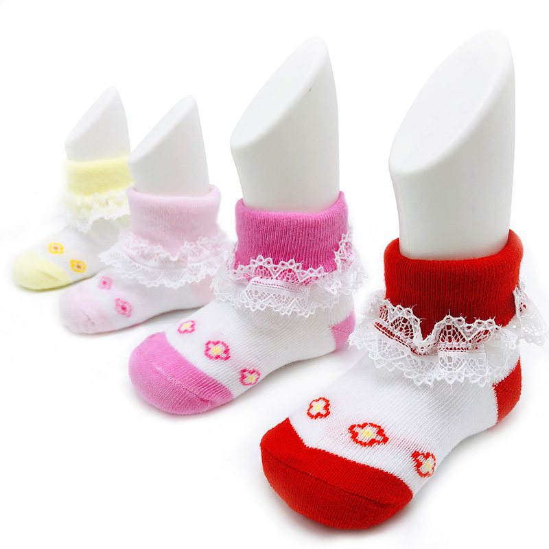 Baby Socks For Girl Cotton Lace Kids Socks